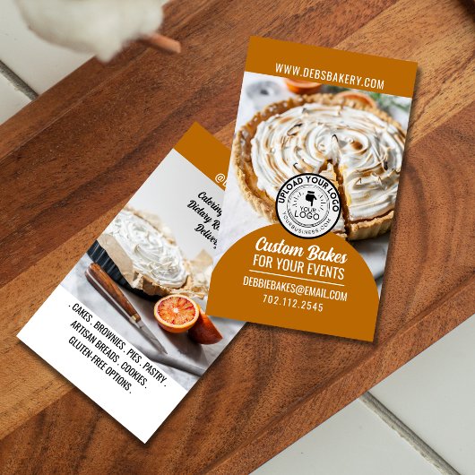 Home Bakkerij Foto Visitekaartje