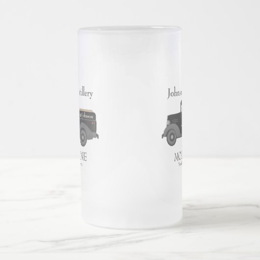 Home Bar Fun Moonshine Frosted Bierglas Mok (Center)