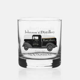 Home Bar Fun Moonshine Rocks Whiskey Glas