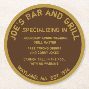 Home Bar Funny Onderzetter