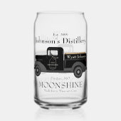 Home Bar Leuk Moonshine Bier Kan Glas Drinkware (Voorkant)