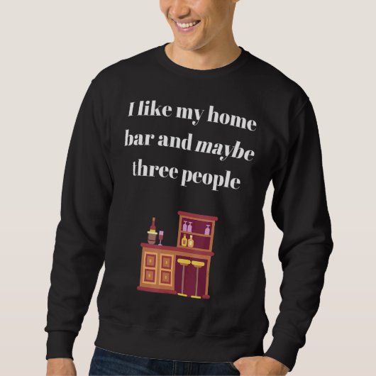 Home Bar Ontwerp Trui (Voorkant)
