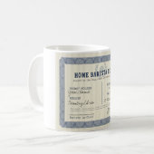 Home Barista Permit – Aanpasbare koffie Mok (Voorkant links)