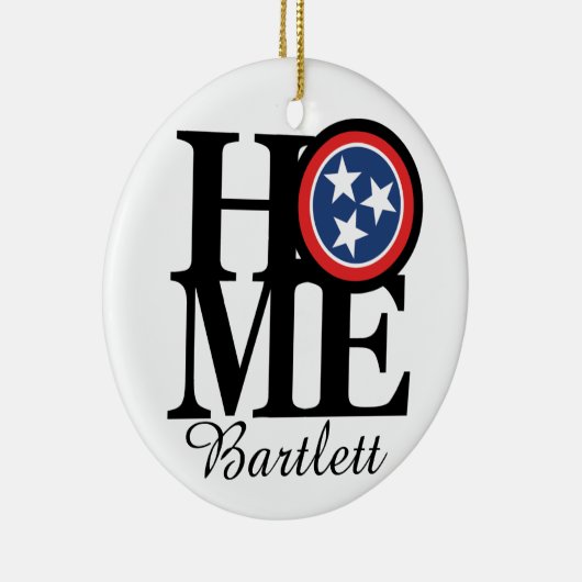 HOME Bartlett TN Keramisch Ornament (Rechts)