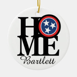 HOME Bartlett TN Keramisch Ornament