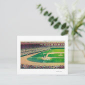 Home Base Bleachers Uitzicht Comiskey Park Briefkaart (Staand voorkant)