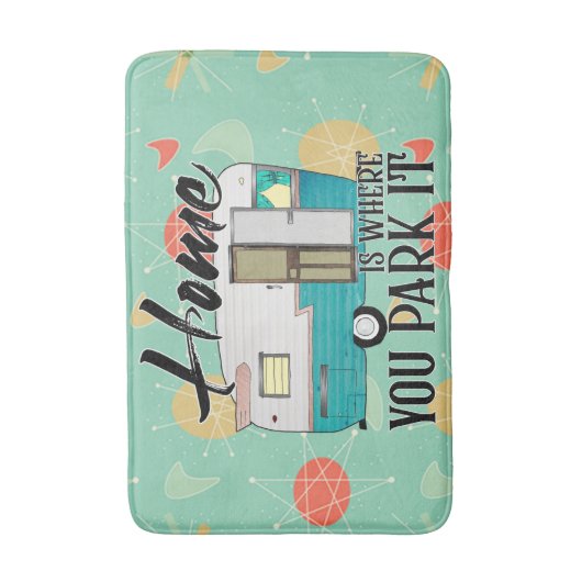 Home Bath Mat (Voorkant Verticaal)