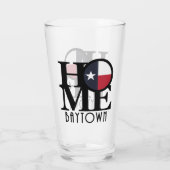 HOME Baytown Texas Glas (Achterkant)