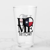 HOME Baytown Texas Glas (Voorkant)