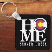 HOME Beaver Creek Colorado Sleutelhanger (Voorkant)
