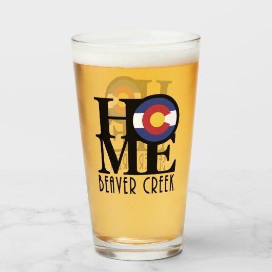 HOME Beaver Creek Glas (Voorkant gevuld)