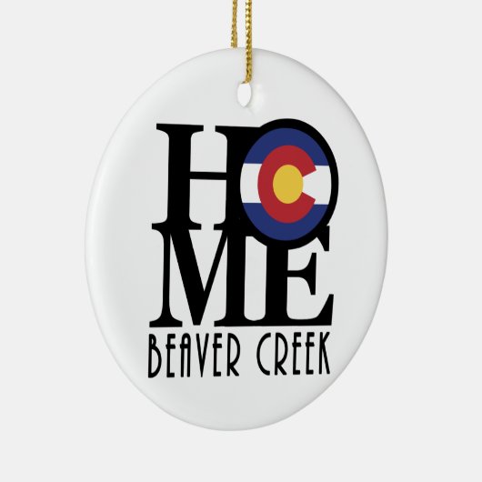 HOME Beaver Creek Keramisch Ornament (Rechts)