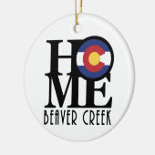 HOME Beaver Creek Keramisch Ornament (Links)