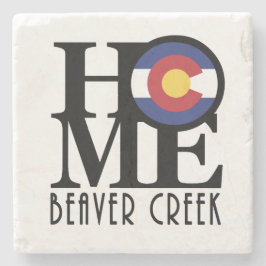 HOME Beaver Creek Stenen Onderzetter