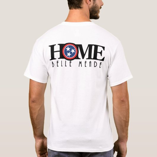 HOME Belle Meade (achterafdruk) T-shirt (Achterkant)