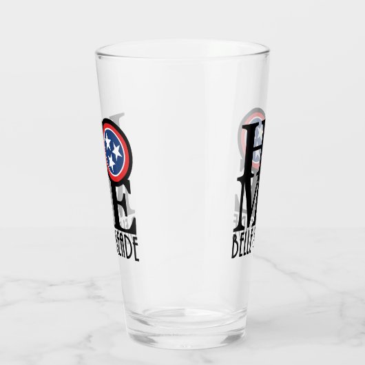 HOME Belle Meade Glas (Rechts)