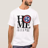 HOME Bellevue Tennessee T-shirt (Voorkant)