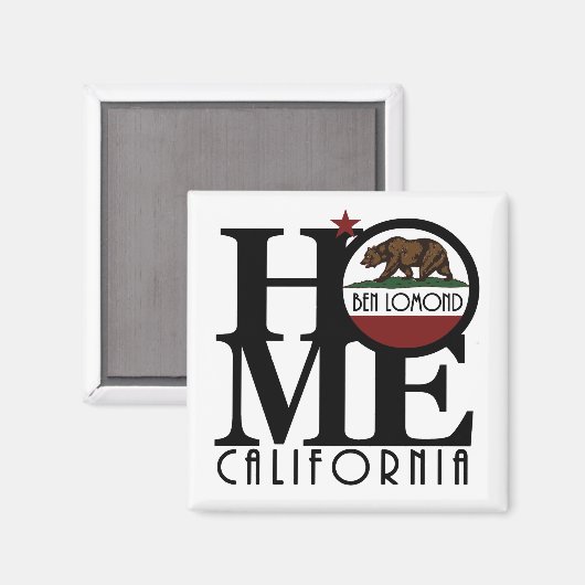 HOME Ben Lomond CA Magneet (Voorkant / Achterkant)