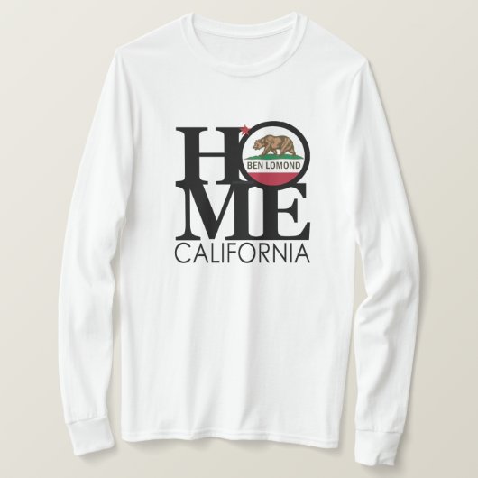 HOME Ben Lomond CA T-shirt (Design voorkant)