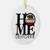 HOME Ben Lomond California Keramisch Ornament (Rechts)