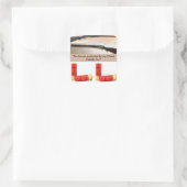 Home Bescherming sticker 12 guage en 00 buckshot (Tas)