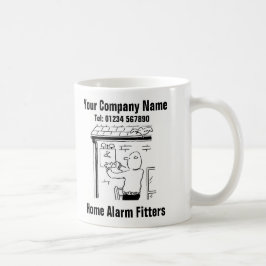 Home Beveiliging Installatie & Alarm Fitting Koffiemok