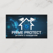 Home Beveiligingscamera's | cyberhangslot Visitekaartje (Voorkant)