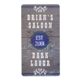  Home Bierbrouwer Biersalon Etiket (Voorkant)