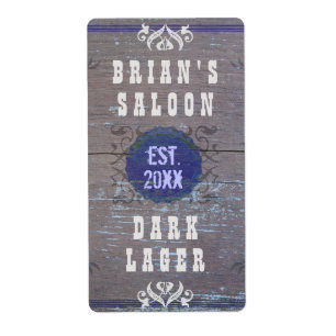  Home Bierbrouwer Biersalon Etiket