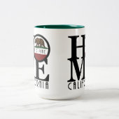 HOME Big Pine CA 15oz Tweekleurige Koffiemok (Center)