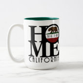 HOME Big Pine CA 15oz Tweekleurige Koffiemok (Links)