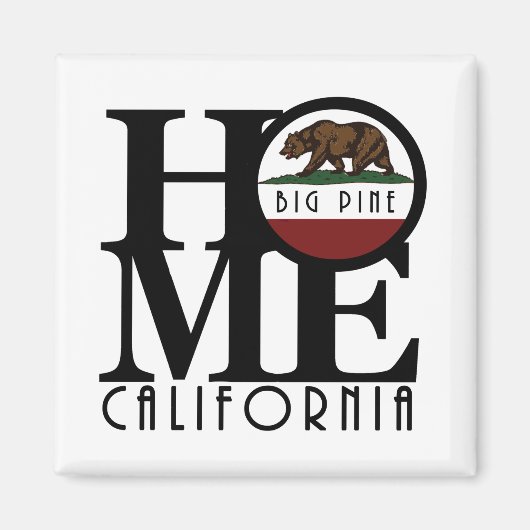 HOME Big Pine California Magneet (Voorkant)
