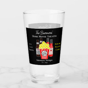 Home Bioscoop Bierfrisdrank Drink brillen Glas