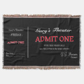 Home Bioscoop TV Kamer Ticket Deken Gooi (Voorkant)