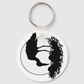 Home Birth Stork Sleutelhanger (Voorkant)