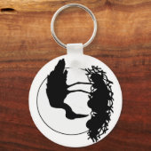 Home Birth Stork Sleutelhanger (Voorkant)