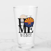 HOME Bisbee Arizona Glas (Achterkant)