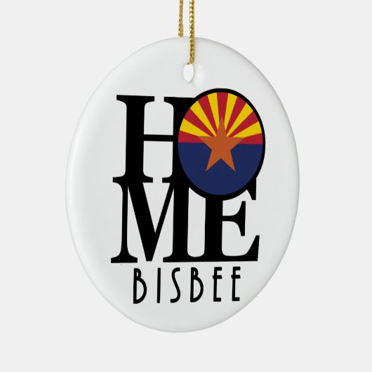 HOME Bisbee Arizona Keramisch Ornament (Rechts)