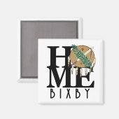 HOME Bixby Oklahoma Magneet (Voorkant / Achterkant)