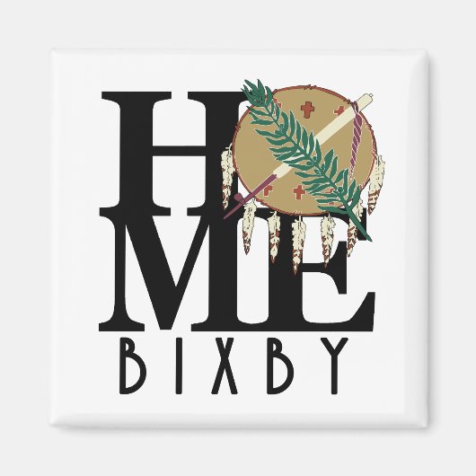 HOME Bixby Oklahoma Magneet (Voorkant)