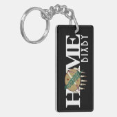 HOME Bixby Oklahoma Sleutelhanger (Voorkant Links)