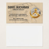 Home Blauwdruk | Hout | Hulpmiddelen voor architec Visitekaartje (Voorkant /achterkant)