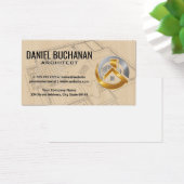 Home Blauwdruk | Hout | Hulpmiddelen voor architec Visitekaartje (Bureau)