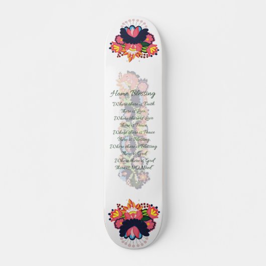 Home Blessing Board Persoonlijk Skateboard (Voorkant)