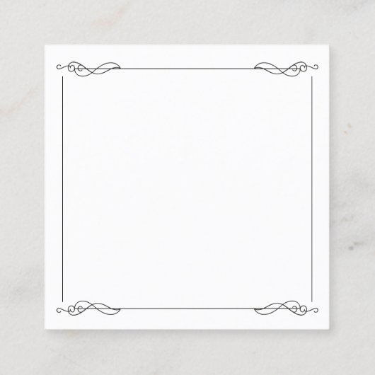 Home Blessing in het Engels en Hebreeuwse Rozen Contactkaartje (Achterkant)