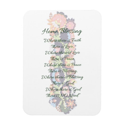 Home Blessing Magneet (Verticaal)