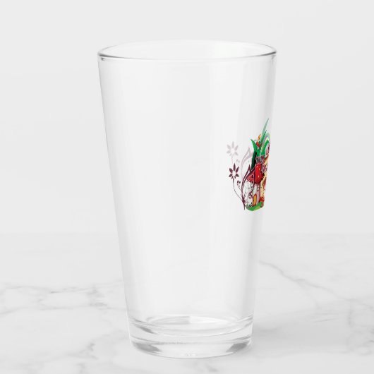 Home Blijf Drinkware Glas (Rechts)