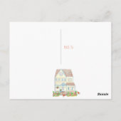 Home Blijf thuis Sociale Afstand Opmerking Briefkaart (Achterkant)