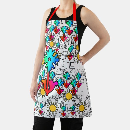 Home Bloemen Zonneschijn Schort (Insitu)