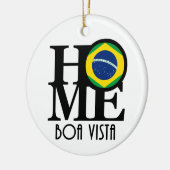 HOME Boa Vista Brazilië Keramisch Ornament (Links)